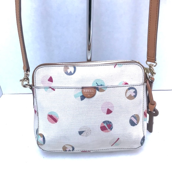 Fossil Bags Fossil Camera Bag Saffiano Leather Crossbody Poshmark
